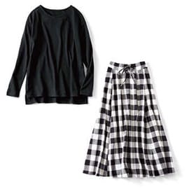 あったかすっきり裏ボアパンツ〈ＢＬ〉リブイン